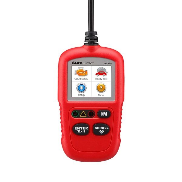Сканер диагностический Autel Autolink AL329, OBD II купить в Минске.